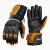 GUANTES PROFIRST BIKE RACING DE PIEL (NARANJA)