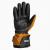 Profirst Bike Racing Leather Gloves (Orange)