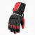 GUANTES PROFIRST DE MOTO DE CUERO (ROJO)