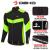 Leader Winter Cycling Jersey Fl.Green