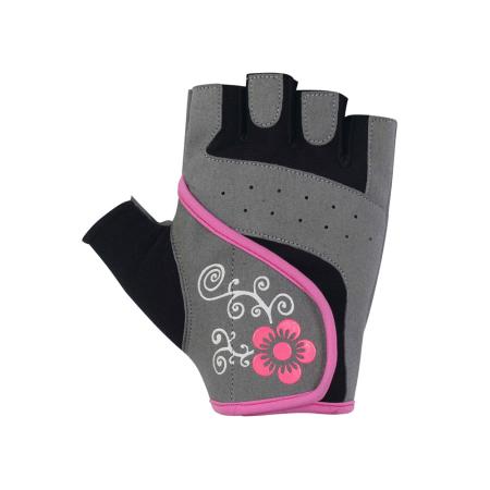 Ladies Gloves Pink/Grey