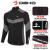 Leader Winter Cycling Jersey Black/Charcole