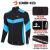 Leader Winter Cycling Jersey Blue