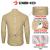 New Winter Cycling Jersey Khaki