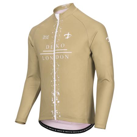 New Winter Cycling Jersey Khaki