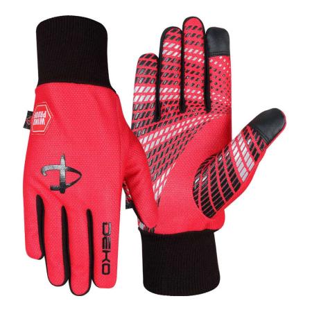 Windproof Cycling Gloves Red