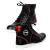 SCARPE SNEAKERS PROFIRST IN PELLE (ROSSO E NERO)