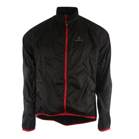 Windproof Cycling Jacket Red/Black