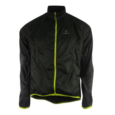 Windproof Cycling Jacket Fl.Yellow/Black