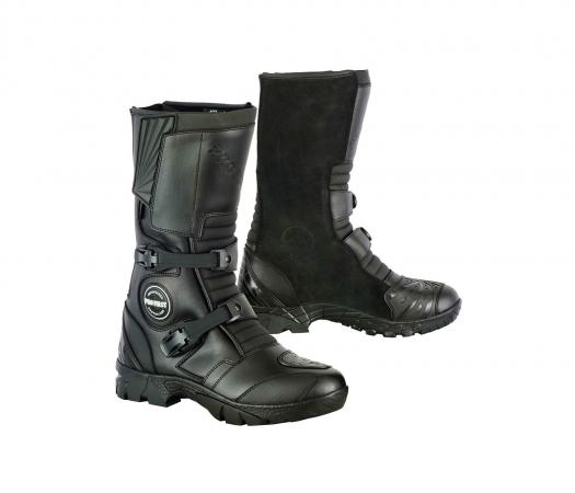 PROFIRST LANG VON DER STRASSE BIKER STIEFEL (SCHWARZ)