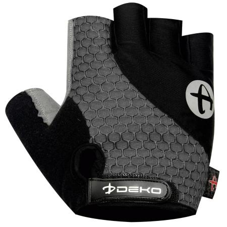 Half Finger Cycling Gloves Grey