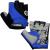 Half Finger Cycling Gloves Blue
