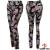 Womens Fitness Leggings Flower