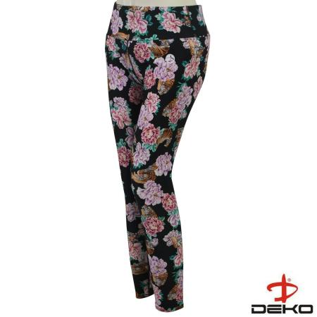 Womens Fitness Leggings Flower