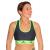 Ladies Gym Yoga Bra Green/Grey