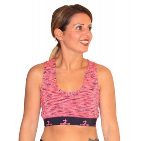 Ladies Gym Yoga Bra Pink