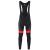 Cycling Bib Tight Black/Red