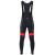 Cycling Bib Tight Black/Red