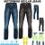 Motorbike Motorcycle Jeans Trousers Biker CE Armour Protective Lined With KEVLAR