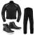 Profirst Cordura Moto Riding Suit With Leather Boots (Black)