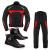 Profirst Cordura Moto Riding Suit With Leather Boots (Red)