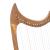 Muzikkon Gothic Harp 19 String Walnut