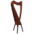 19 STRINGS CLADDAGH HARP ROSEWOOD