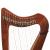 19 String​ Claddagh Harp Rosewood