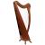 Muzikkon 36 String Ard Ri Harp Rosewood