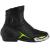 Leather Motorbike Short Boots Shoes Motorcycle Waterproof  Green Biker