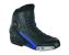 Leather Motorbike Short Boots Shoes Motorcycle Waterproof  Blue