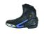 Leather Motorbike Short Boots Shoes Motorcycle Waterproof  Blue