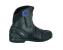 Leather Motorbike Short Boots Shoes Motorcycle Waterproof  Blue