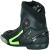 Leather Motorbike Short Green Black Shoes