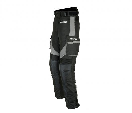 PROFIRST BIG POCKET MOTORCYCLE TROUSERS (GREY)

Motorbike 600d Cordura Fabric Protective Men’s Trouser – Big Pocket Design
CE Approved Removable Armored
Removable and washable Lining
All seams are heat molded sealed
Special Elasticated material at Knee, Back and Waist to provide extra comfort
Velcro Strap at Ankle and Waist
Zip on Ankle
Rear 8 inch zipper for jacket attachment
Front Ease Zip