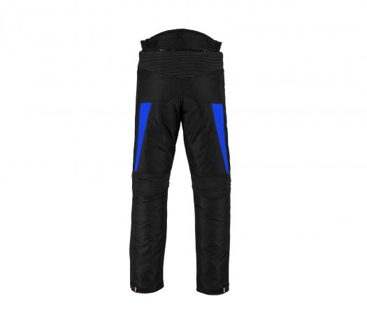 PROFIRST TR-425 MOTORCYCLE TROUSERS (BLUE)

Motorbike 600d Cordura Fabric Protective Men’s Trouser – Big Pocket Design
CE Approved Removable Armored
Removable and washable Lining
All seams are heat molded sealed
Special Elasticated material at Knee, Back and Waist to provide extra comfort
Velcro Strap at Ankle and Waist
Zip on Ankle