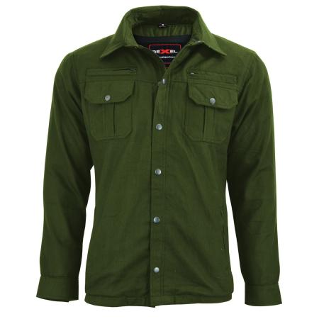 Motorbike Protective Olive Shirt