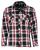 Motorcycle Red White Check Shirt