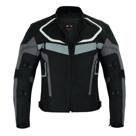 Motorcycle Cordura Gray Jacket