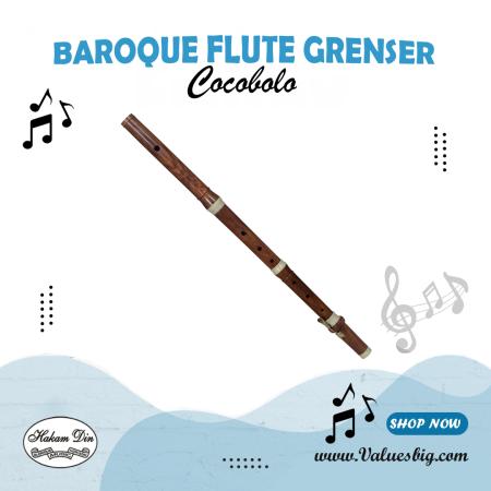 Baroque Flute Grenser | D | 440-415 | Cocobolo