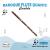 Baroque Flute J.J. Quantz | Tuning head | D | 440-430-415 | Cocobolo | 2 keys