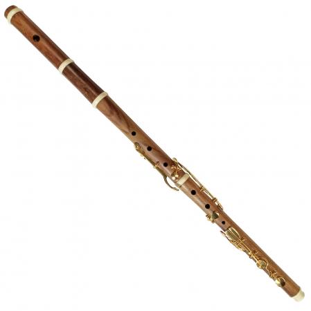 Irish Concert Flute| D | 8 keys | 440 | Cocobolo