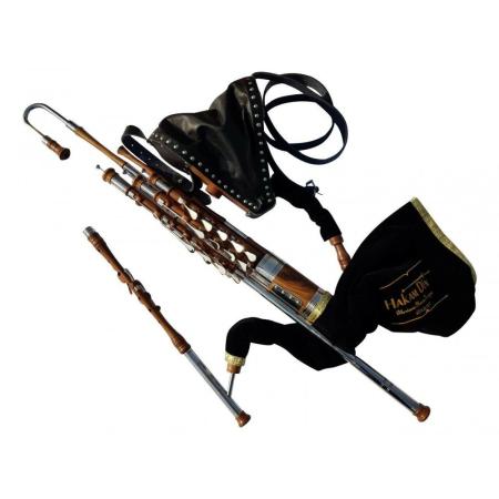 Irish Uilleann Pipes - Full Set - Cocobolo Wood - 3 Key Chanter