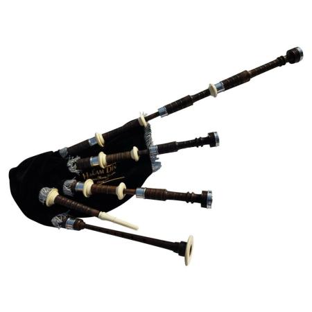 Highland Bagpipes | Black Shaded Cocobolo