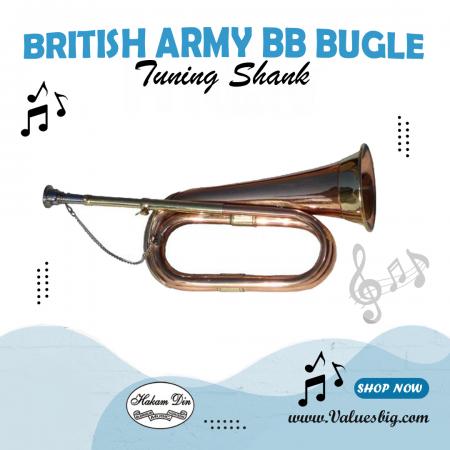 Bb Bugle | Tuning Shank | British Army Bugle