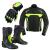 PROFIRST MOTO JACKET ZAPATOS DE PIEL Y GUANTES A JUEGO (VERDE)