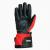 Profirst moto jacket leather shoes and matching gloves (red)