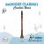 Baroque Clarinet in D (Re) - Mock Trumpet| Cocobolo wood| 2 keys
