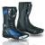 Vaster Motorcycle Boots Genuine Leather Waterproof Motorbike Shoes Blue
