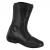 Genuine Leather Motorcycle Boots Waterproof Motorbike Shoes Black